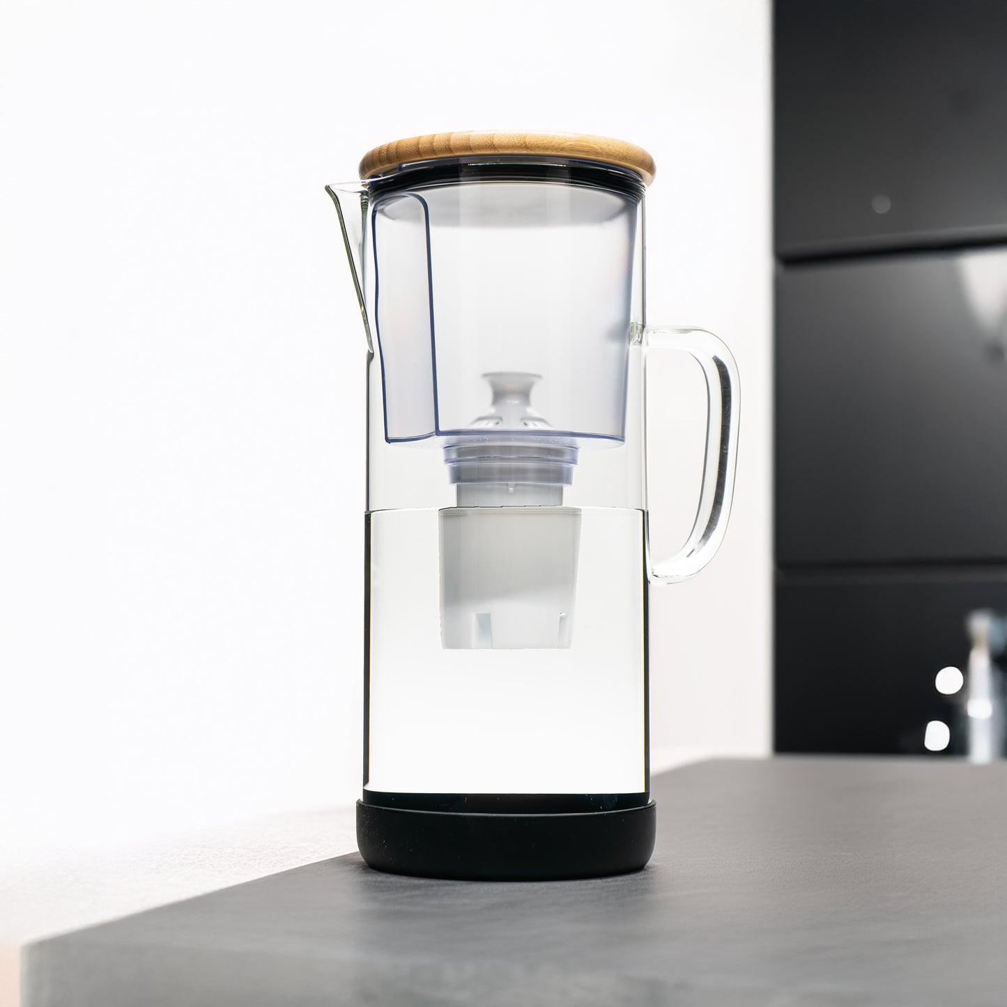 Freco 14 Cup/3.5L Glass Water Filter Pitcher