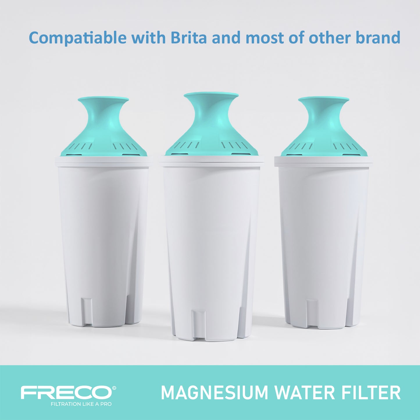 Freco Replacement Magnesium Water Filters for Pitchers